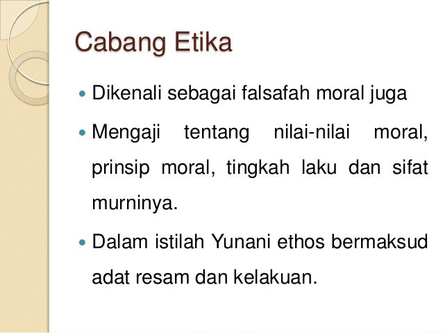 Cabang cabang falsafah