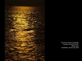 TEXTOS: Ramón Cabanillas Escolla, montaxe e fotos: Adela Leiro Cambados, xaneiro de 2009 