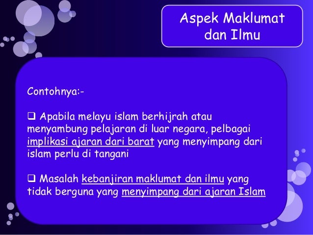 Cabaran Globalisasi Terhadap Jati Diri Melayu Muslim