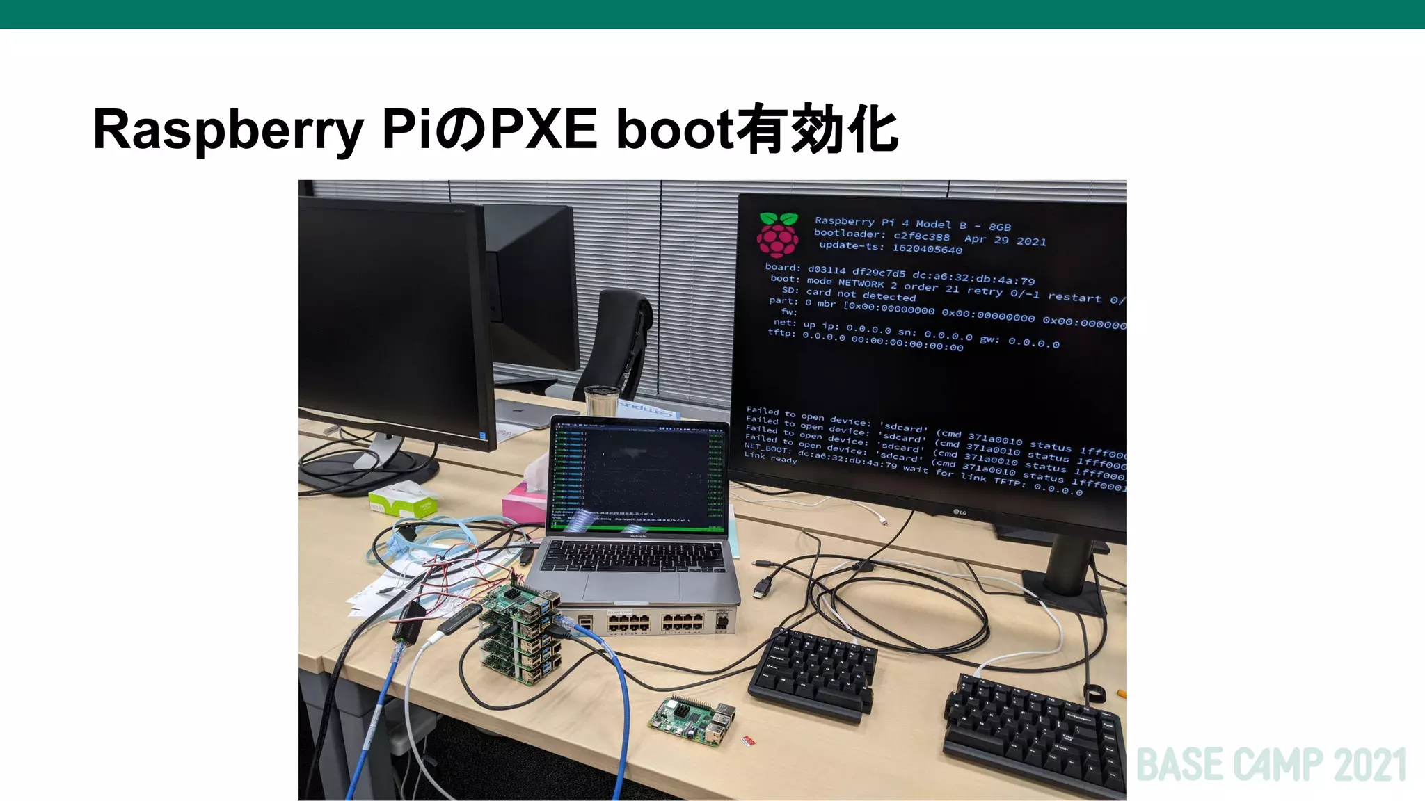 Raspberry PiのPXE boot有効化
 