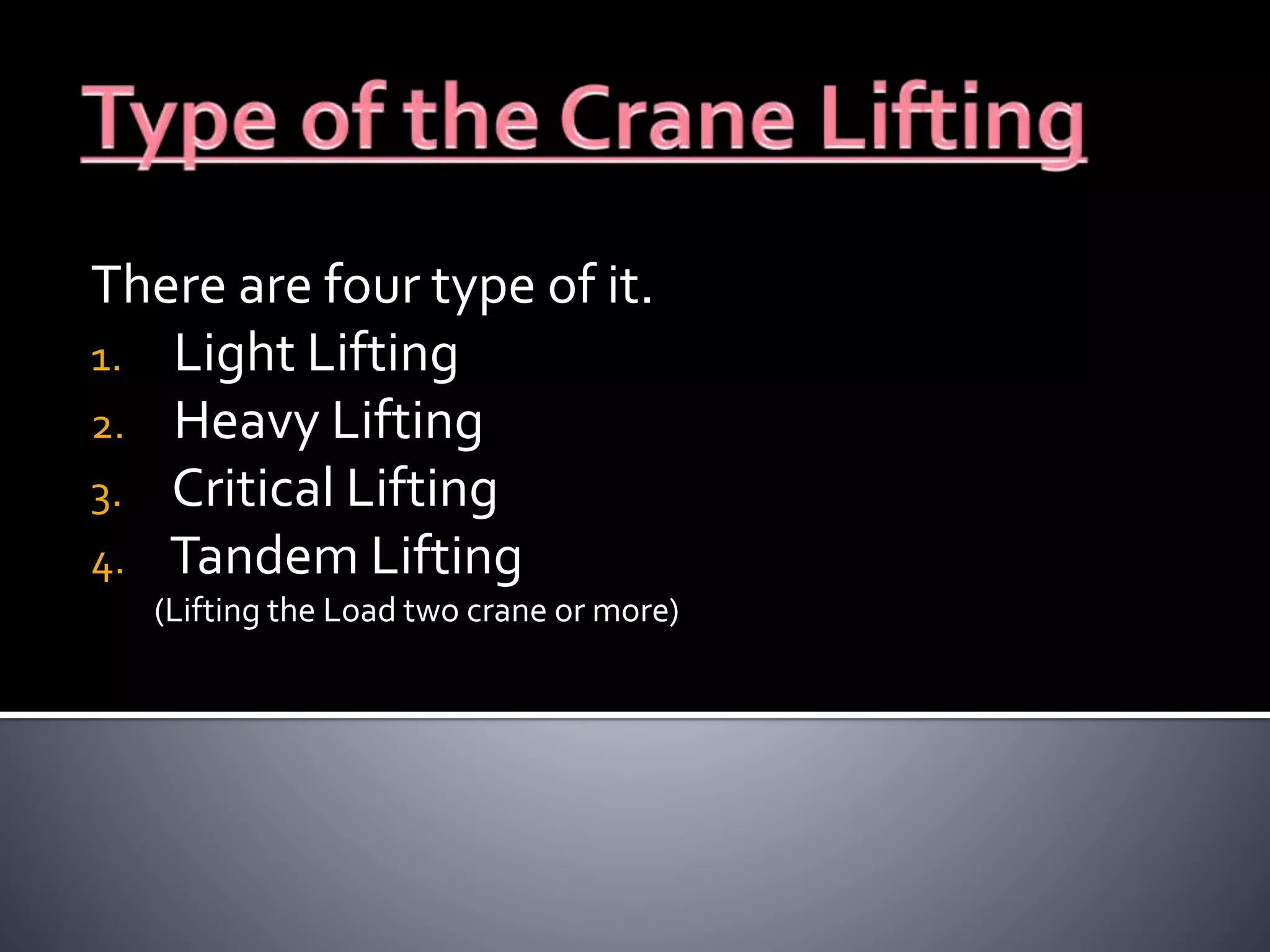Crane Safety Training Presentation | PPTX