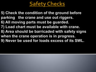 Safety Checks
 