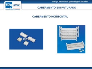 CABEAMENTO ESTRUTURADO
CABEAMENTO HORIZONTAL
 