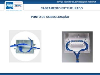 CABEAMENTO ESTRUTURADO
PONTO DE CONSOLIDAÇÃO
 