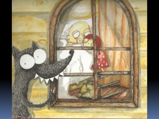 Cabelinho vermelho e o lobo bobo