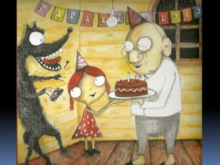 Cabelinho vermelho e o lobo bobo