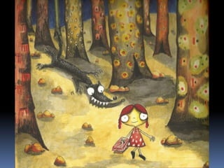 Cabelinho vermelho e o lobo bobo