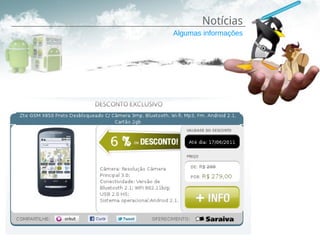 Notícias
Algumas informações
 