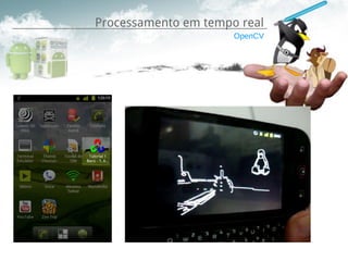 Processamento em tempo real
                      OpenCV
 
