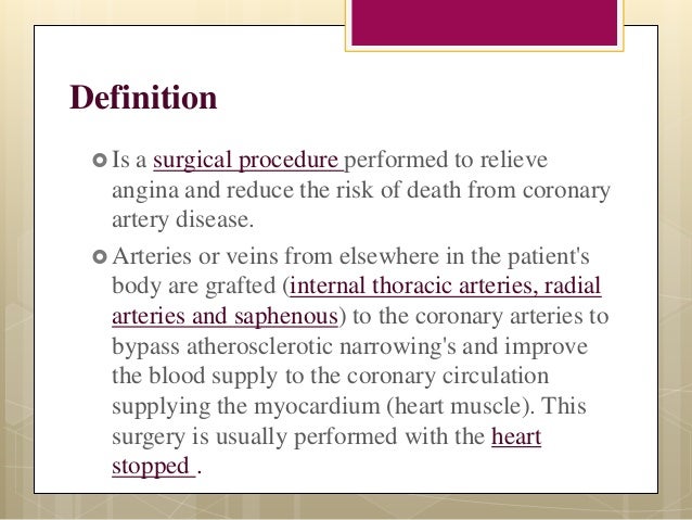Quintuple Bypass Surgery Definition Quintuple Bypass Surgery Definition