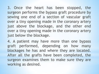 coronary artery bypass graft surgery CABG | PPTX