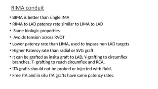 Ima Rima Raska CABG.pptx Coronary..heart surgery... Bypass grafting | PPTX