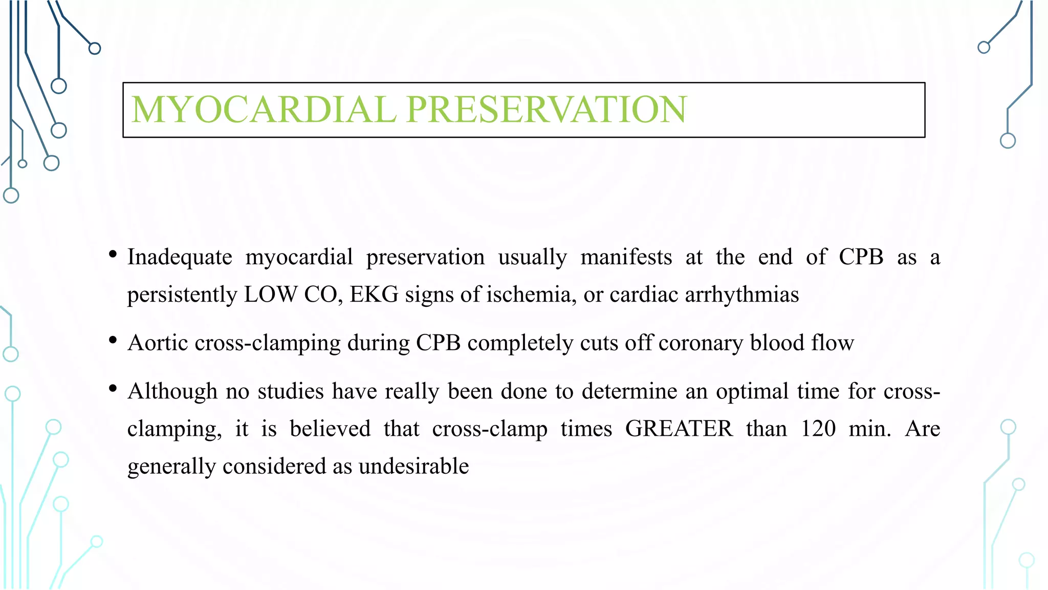 CABG on CARDIOPULMONARY BYPASS | PPTX