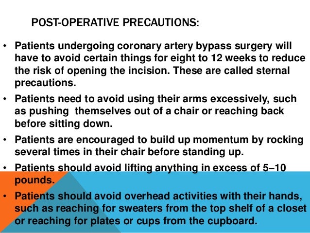 sternal precautions occupational therapy