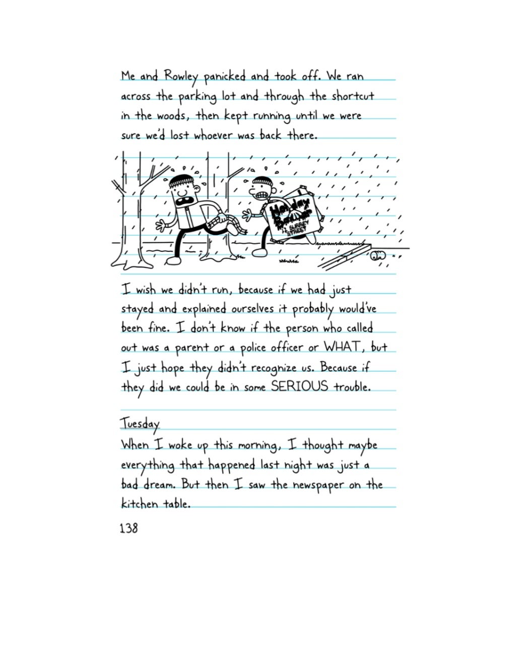 Cabin fever wimpy kid