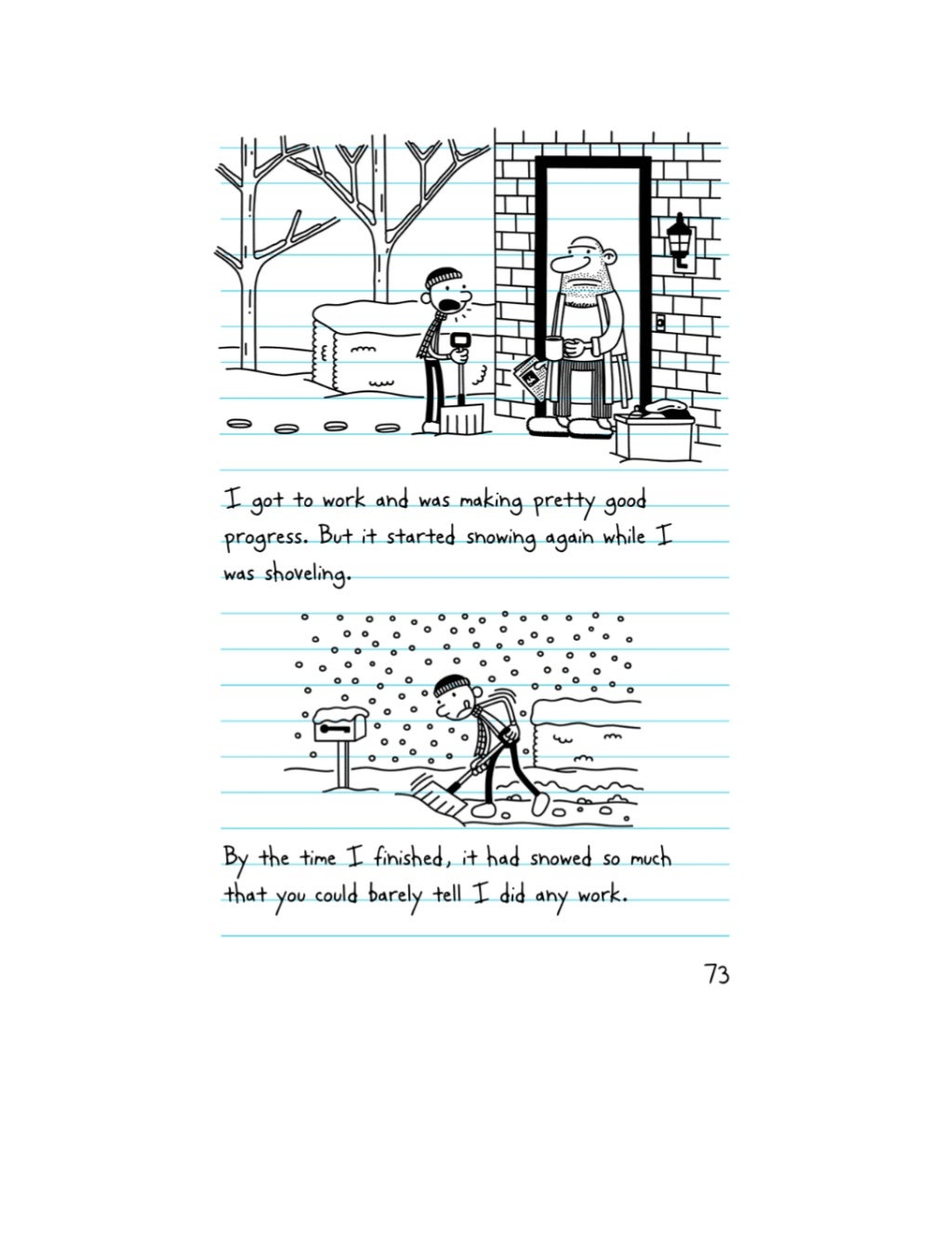 Cabin fever wimpy kid