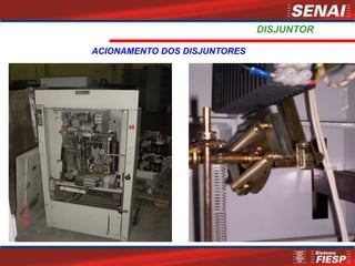 ACIONAMENTO DOS DISJUNTORES
DISJUNTOR
 