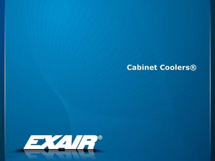 Exair Cabinet Coolers