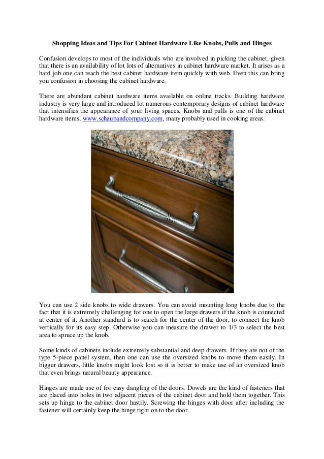 Cabinet Pulls