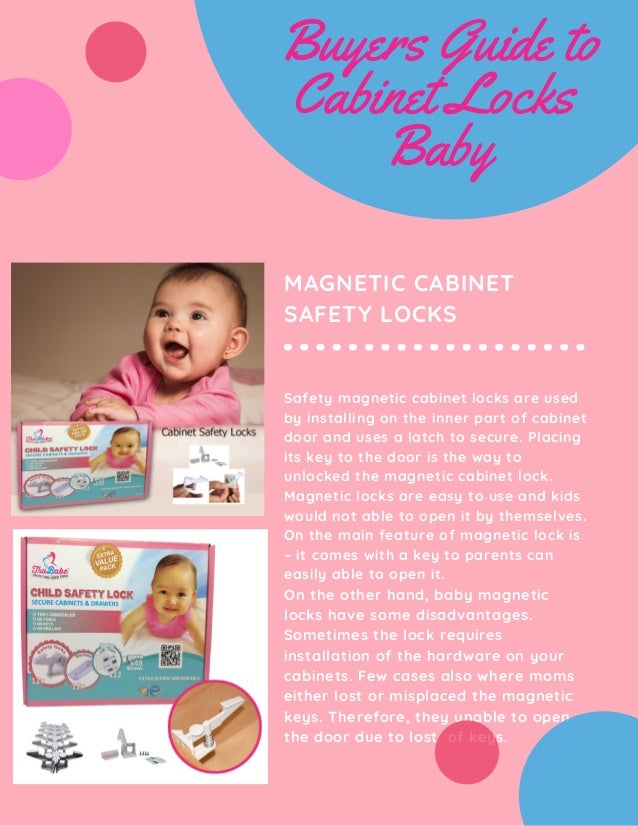 Buyers Guide To Cabinet Locks Baby