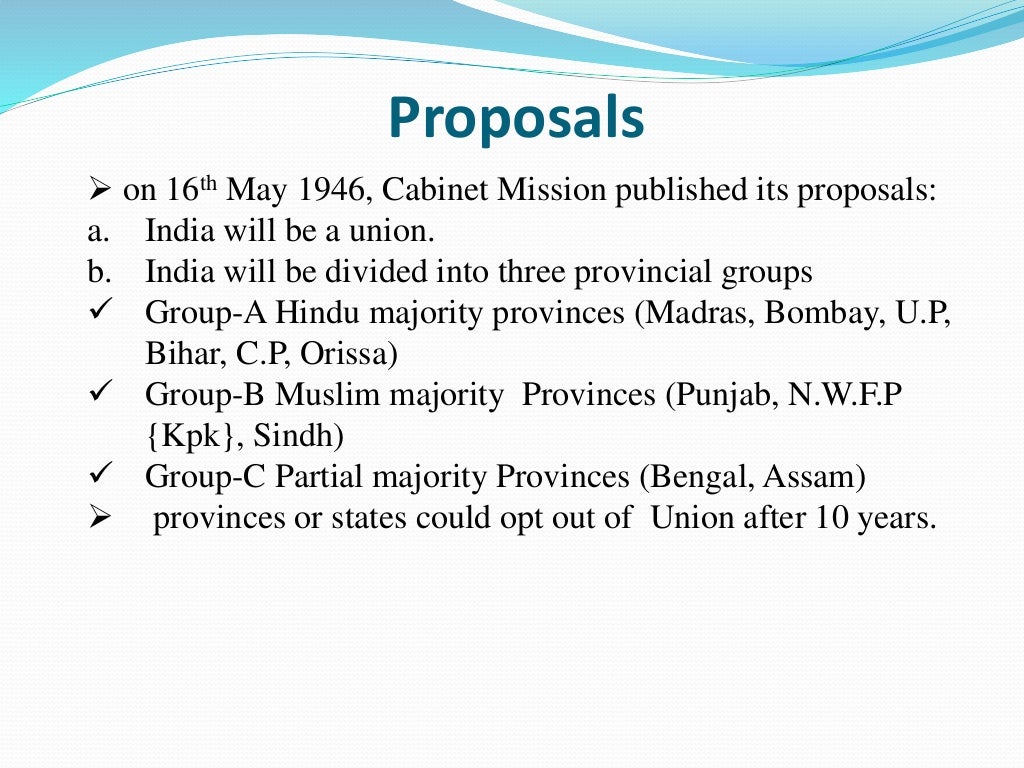 mission plan and simla conference