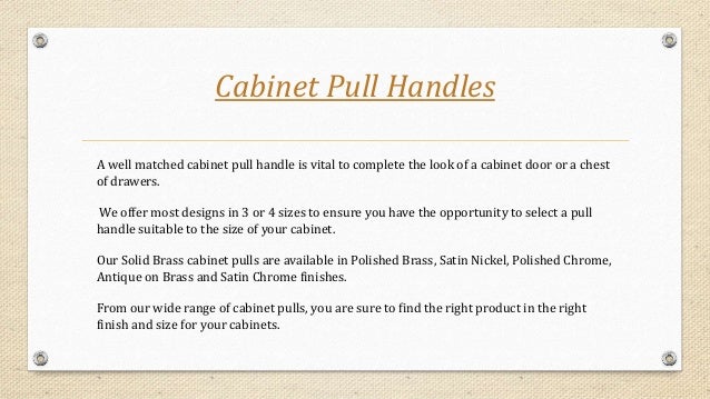 Buy Online Cabinet Pull Handles Doorhardware