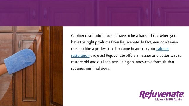 Cabinet Restoration And Other Kitchen Chores Made Easy