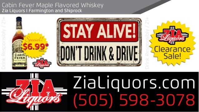 Cabin Fever Maple Flavored Whiskey