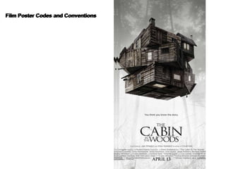 Film Poster Codes and ConventionsFilm Poster Codes and Conventions
 