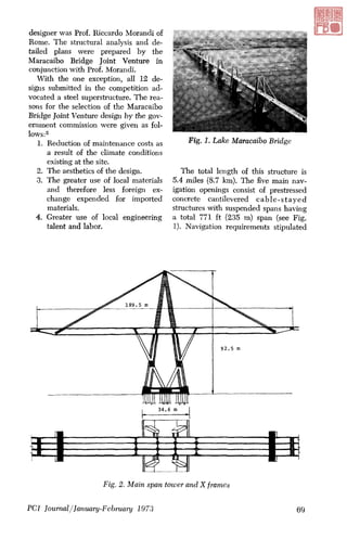 Cable stayed bridges of prestressed concrete. | PDF