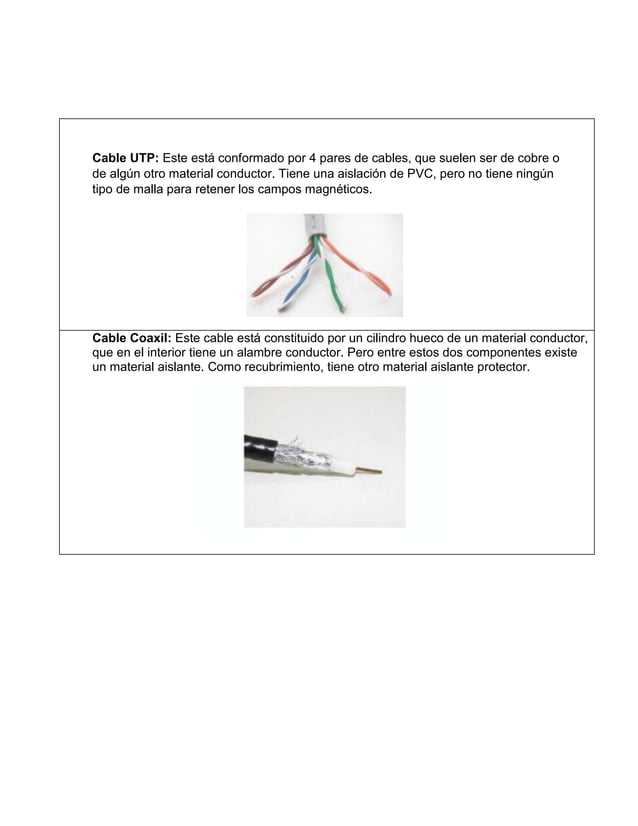 características, ventajas y desventajas de los siguientes medios de transmisión que existen