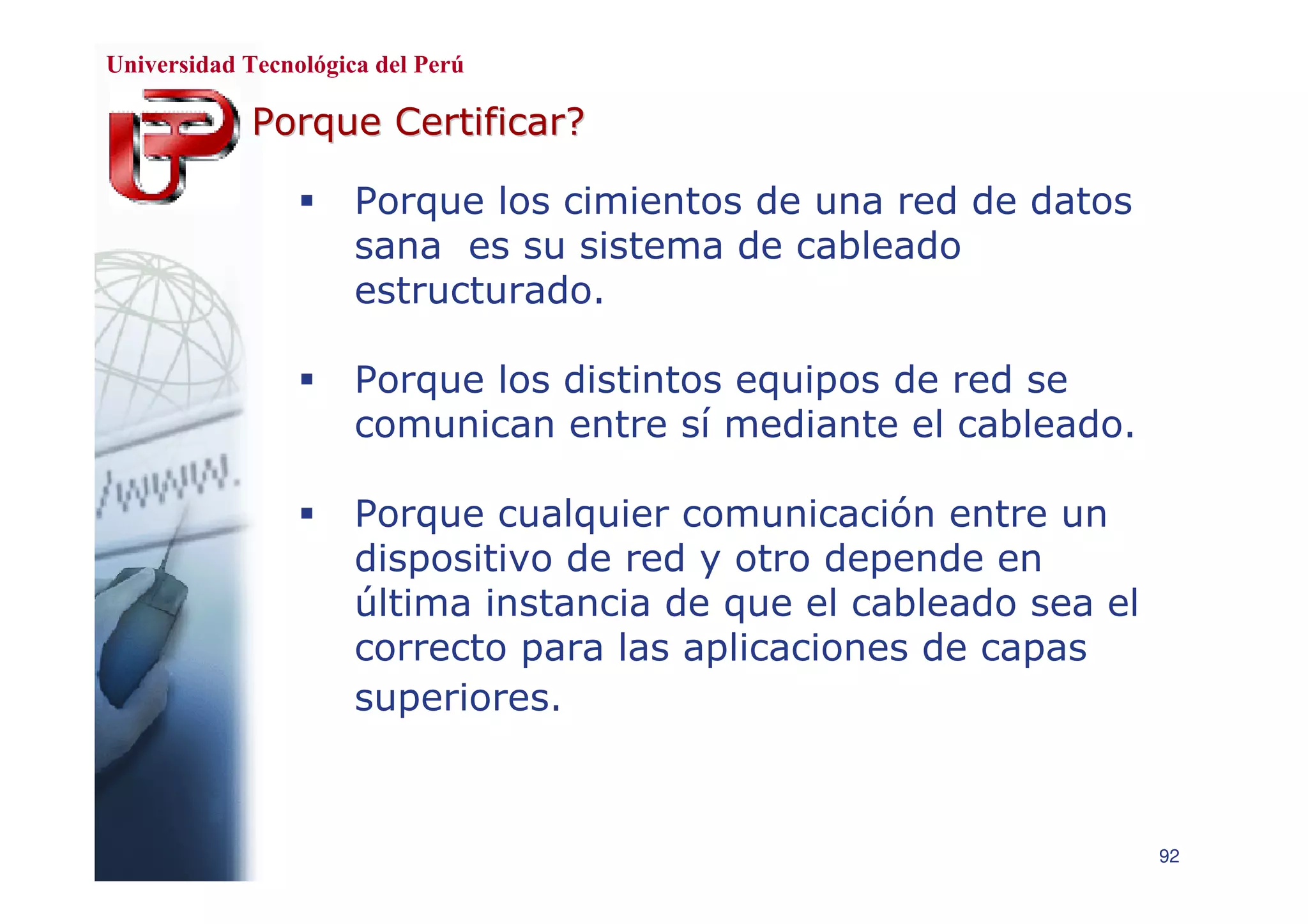 Cableado Estructurado de Red