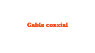 Cable coaxial
 