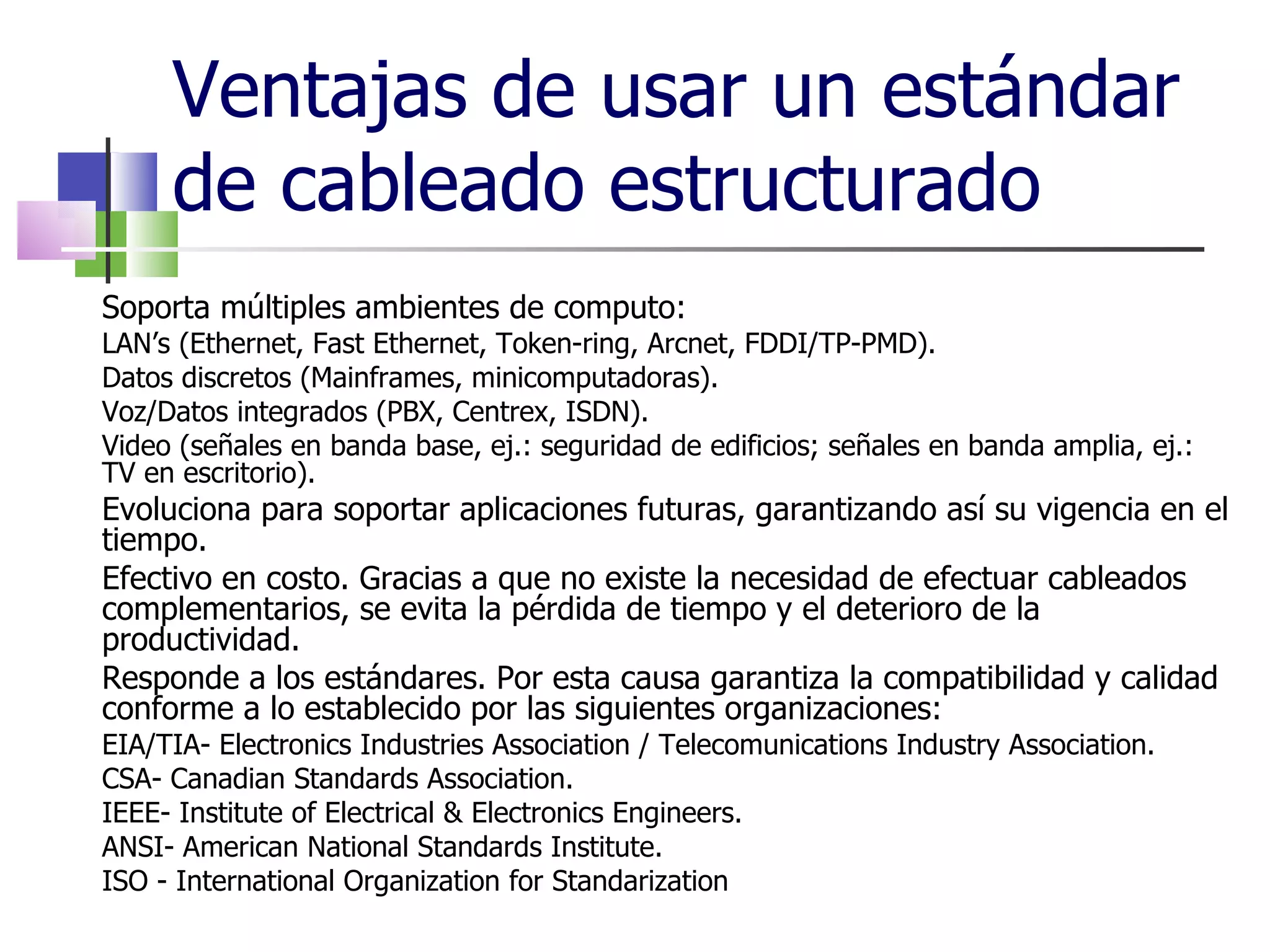 Cableado Estructurado | PPT