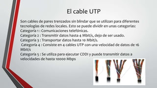 Cableado estructurado | PPTX