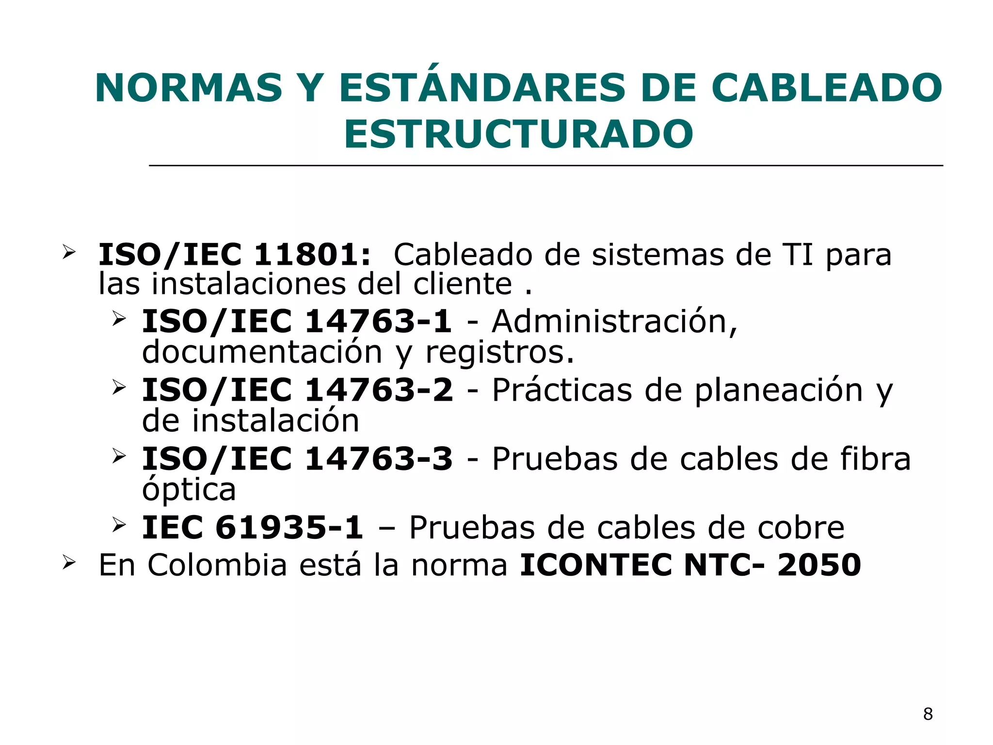 Cableado estructurado | PPT