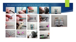  Estos pasos se repiten para así armar la otra parte del cable. 
 