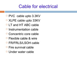 Cable and laying | PPT