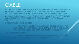 Cable and Tensile Structures for Architecture and Engineering | PDF
