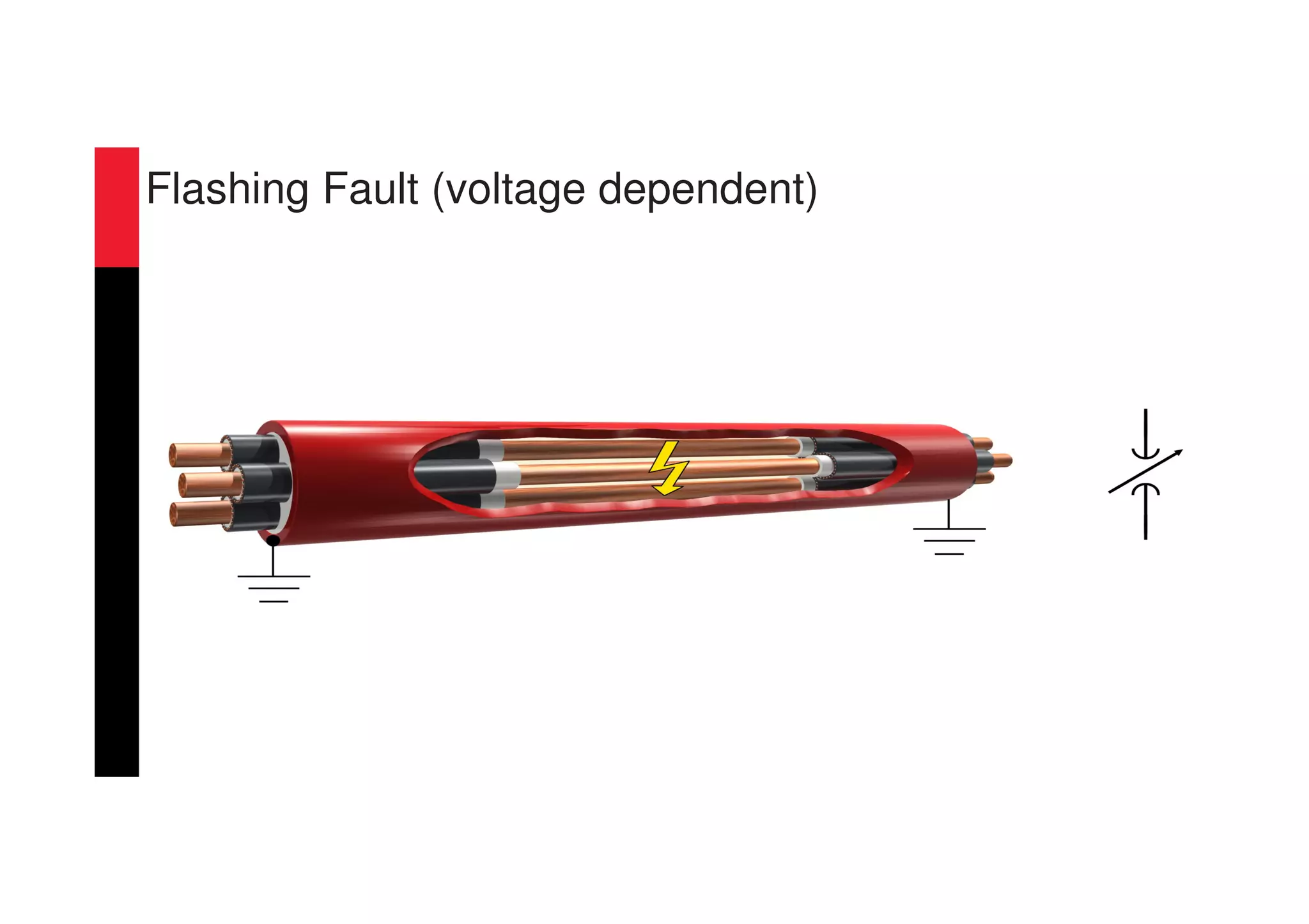 Flashing Fault (voltage dependent)
 