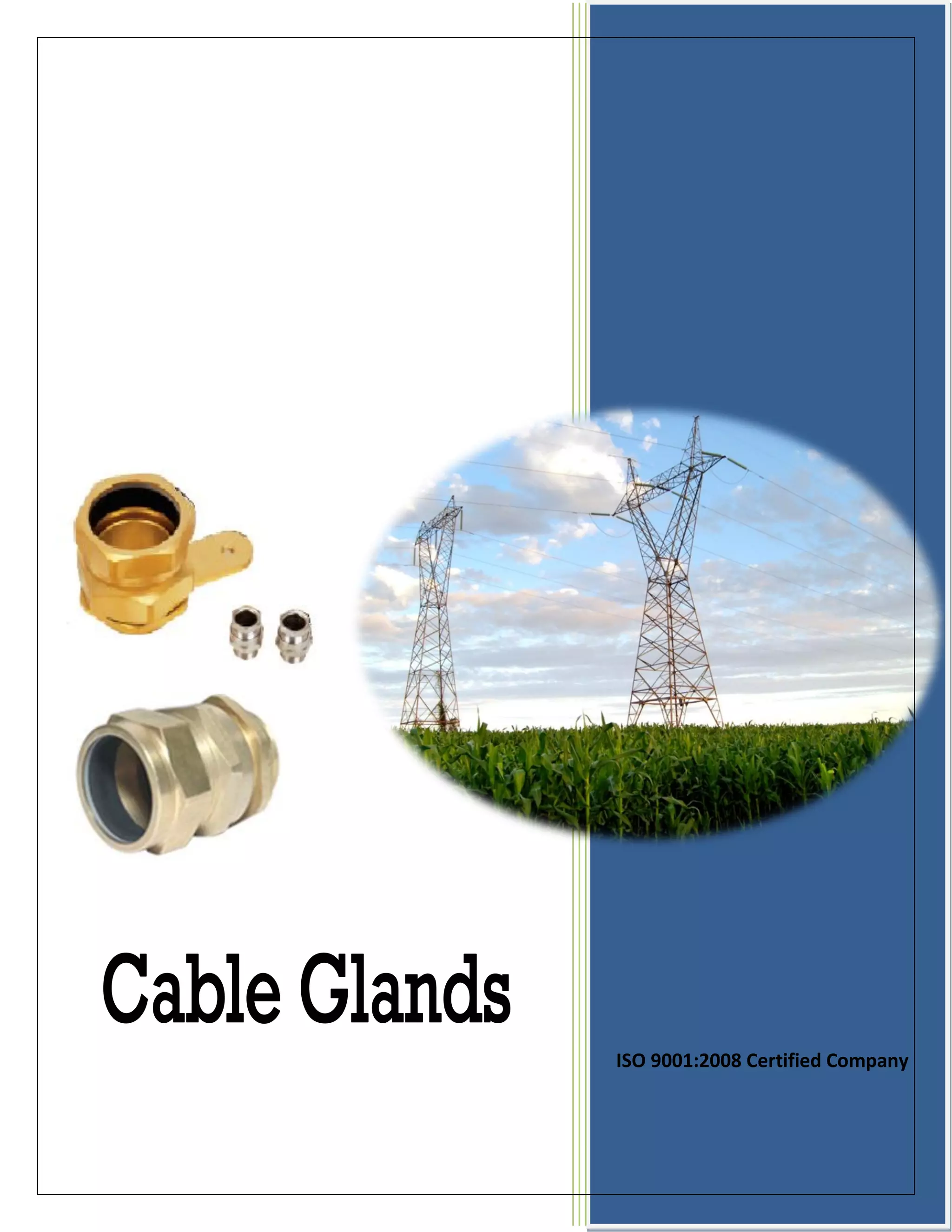 Brass Cable Glands Catalogue PDF