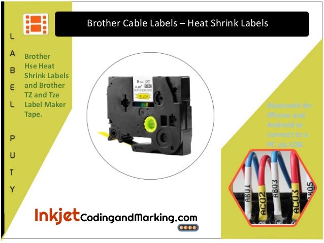 brother heat shrink label maker