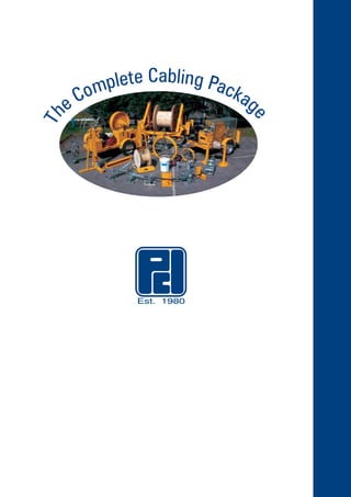 T
he Complete Cabling Packag
e
PAI COMMERCIAL INTERNATIONAL EST.
Tel: 00 9712 644 9300 Fax: 00 9712 644 3031
www.paicommercial.com
Est. 1980
CABLE JOINTS, CABLE TERMINATIONS, CABLE GLANDS, CABLE CLEATS
FEEDER PILLARS, FUSE LINKS, ARC FLASH, CABLE ROLLERS, CUT-OUTS
11KV 33KV CABLE JOINTS & CABLE TERMINATIONS
FURSE EARTHING
www.cablejoints.co.uk
Thorne and Derrick UK
Tel 0044 191 490 1547 Fax 0044 191 477 5371
Tel 0044 117 977 4647 Fax 0044 117 9775582
 