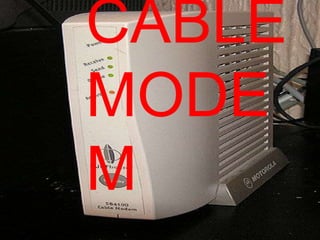 CABLE
MODE
M
 