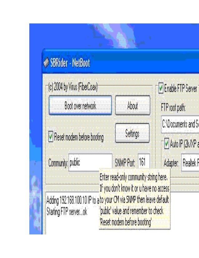 Cable modem hacking how to(2)