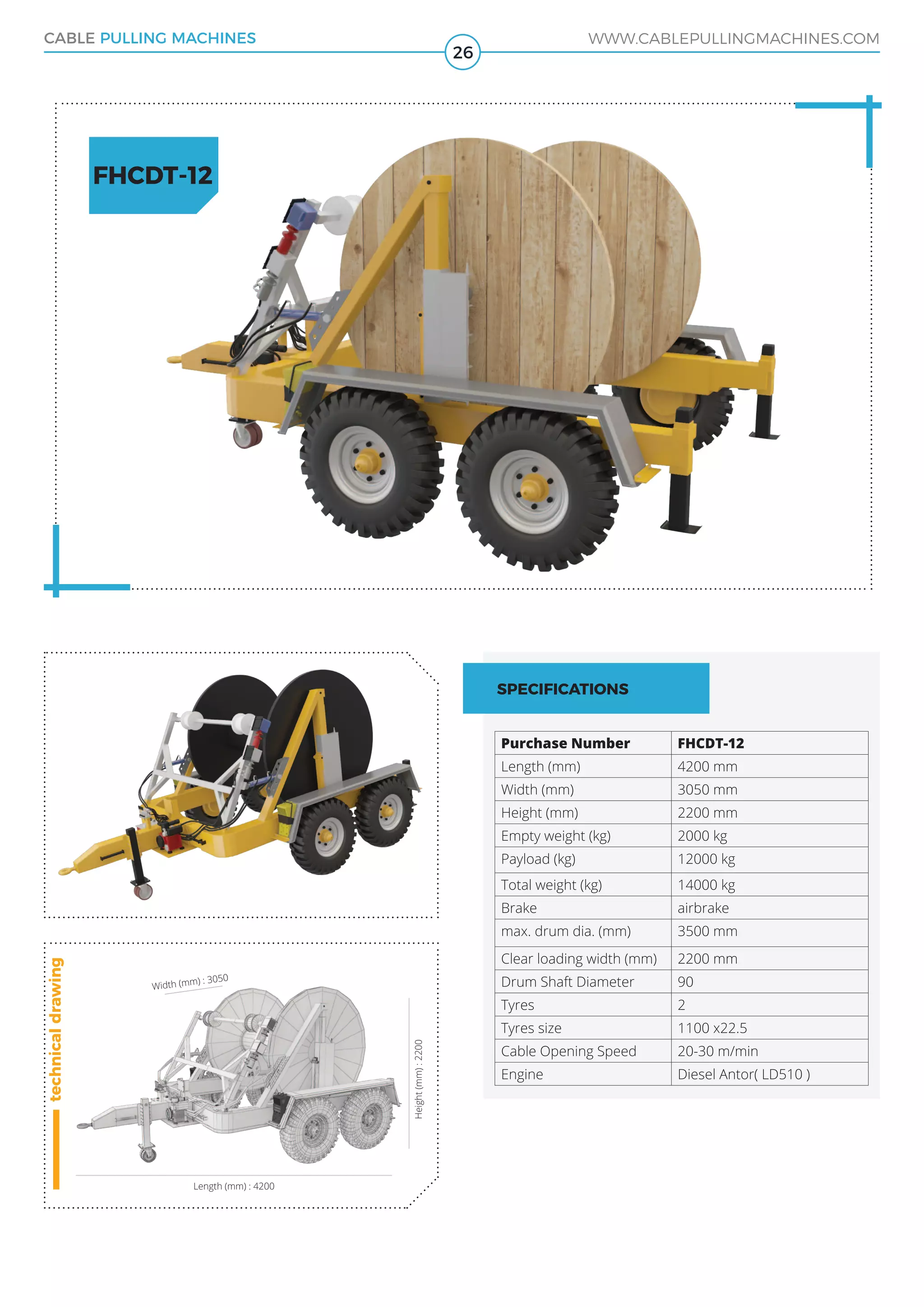 Cable pulling machines winches manufacturer! | PDF