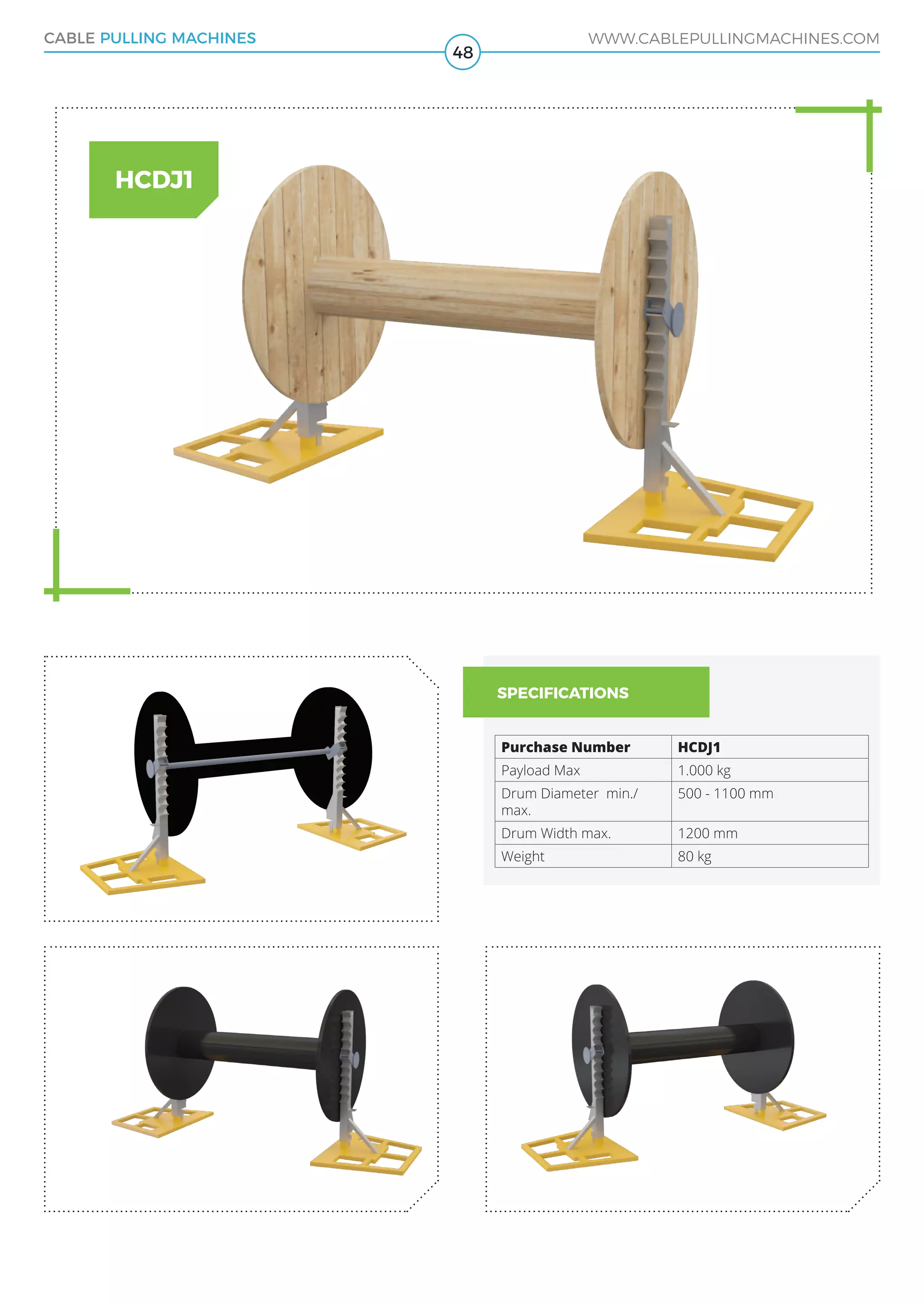 Cable pulling machines winches manufacturer! | PDF