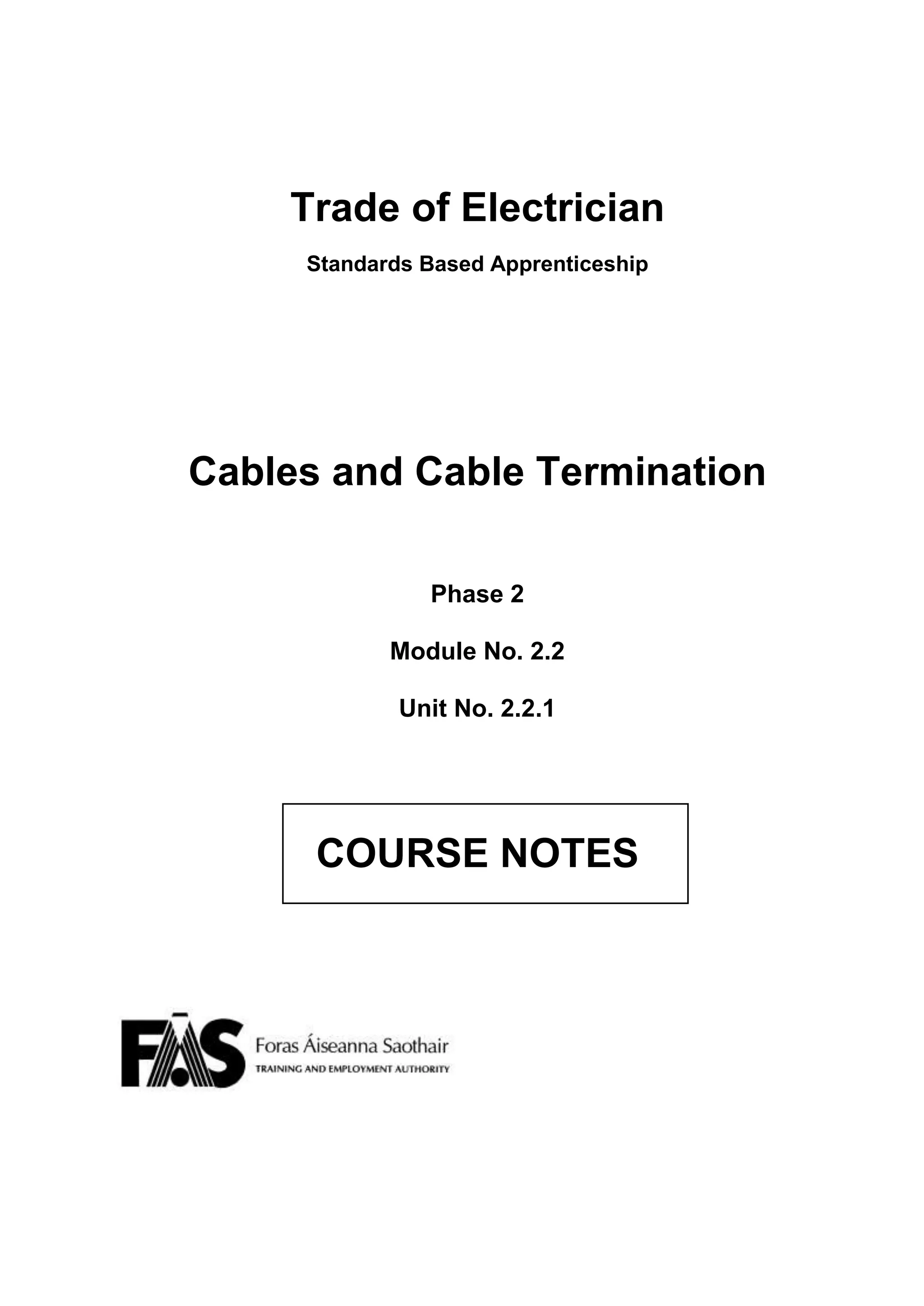 Electrical Apprentice Wiring Image Notes.pdf Cables and Cable Termination.docx