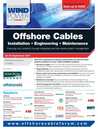 Coffee Offshore - Cable Protection System (CPS) Export