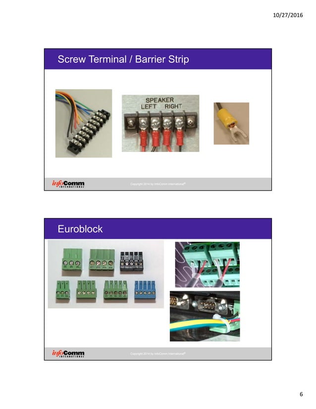 Connectors, Cables, Terminations and Rack Building | PDF